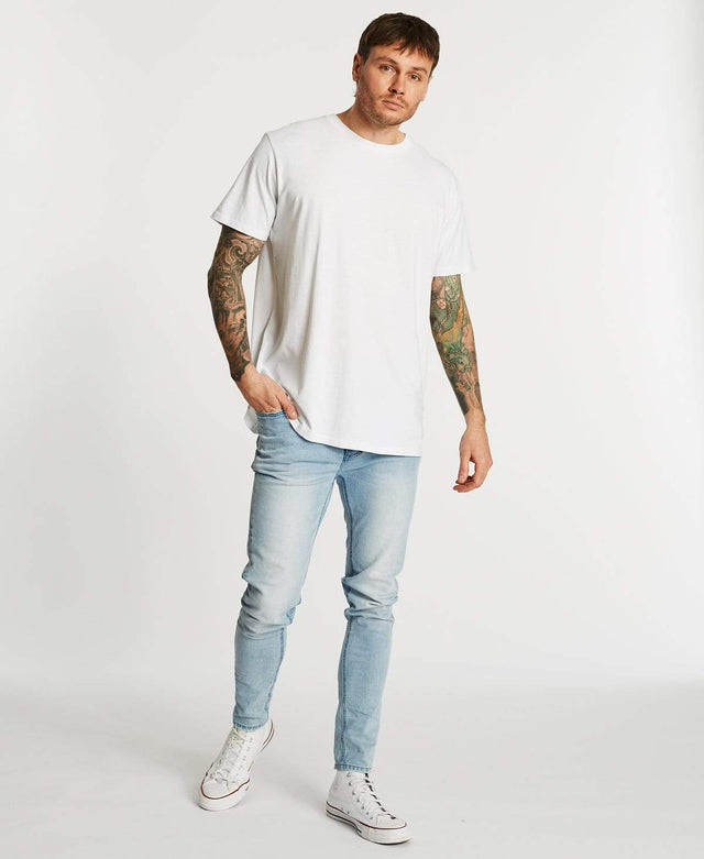 Sushi Radio Basic Box Fit T-Shirt White