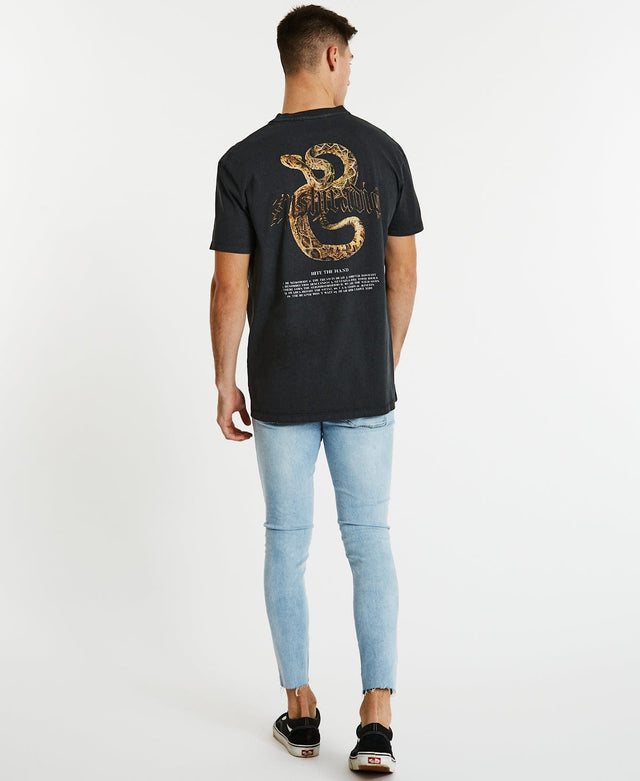 Sushi Radio Bite Relaxed T-Shirt Pigment Black