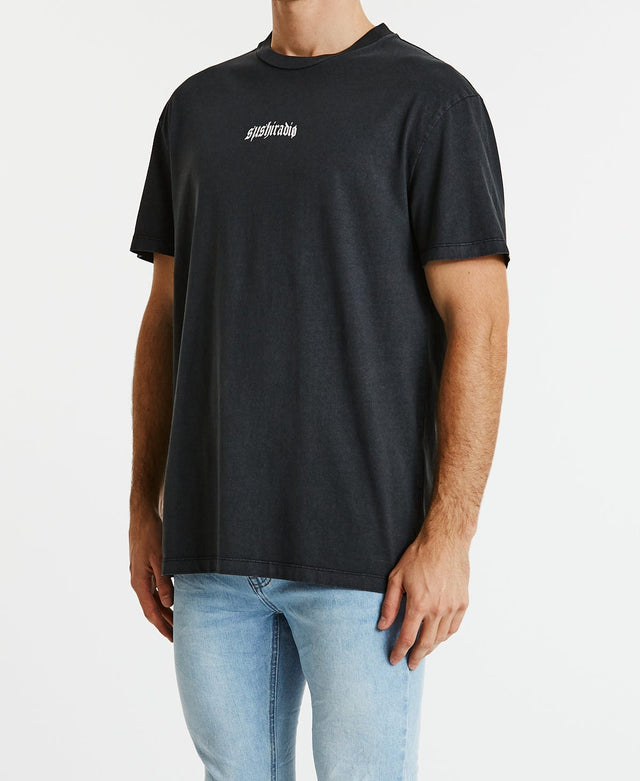 Sushi Radio Bite Relaxed T-Shirt Pigment Black