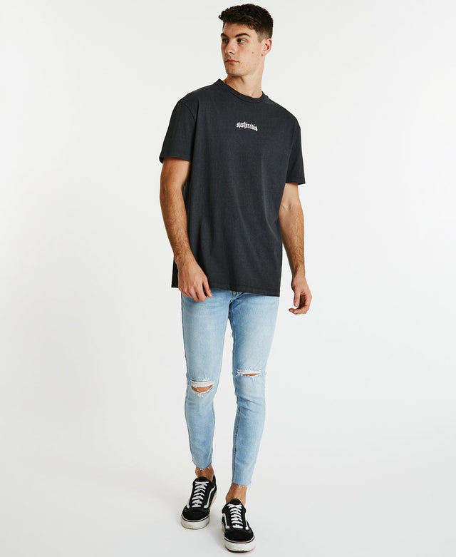 Sushi Radio Bite Relaxed T-Shirt Pigment Black