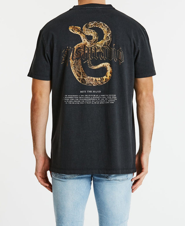 Sushi Radio Bite Relaxed T-Shirt Pigment Black
