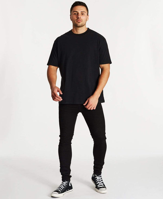Sushi Radio Freedom Box Fit T-Shirt Jet Black