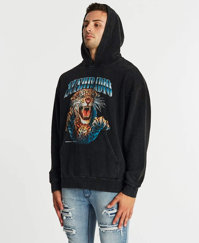 Sushi Radio Fury Relaxed Hoodie Mineral Black
