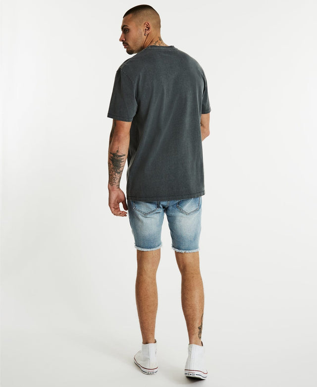 Sushi Radio Hawky Relaxed T-Shirt Pigment Charcoal