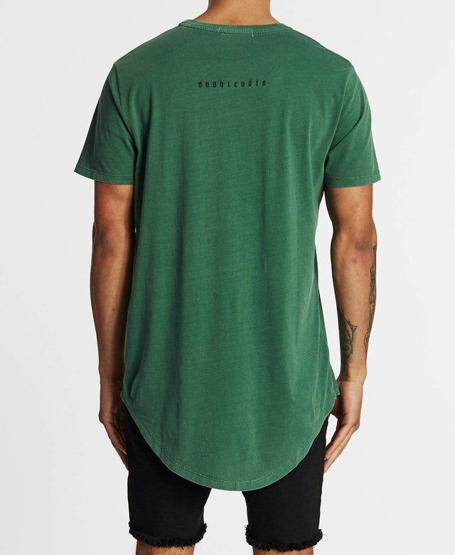 Sushi Radio Higher Baseball T-Shirt Pigment Smoke Pine