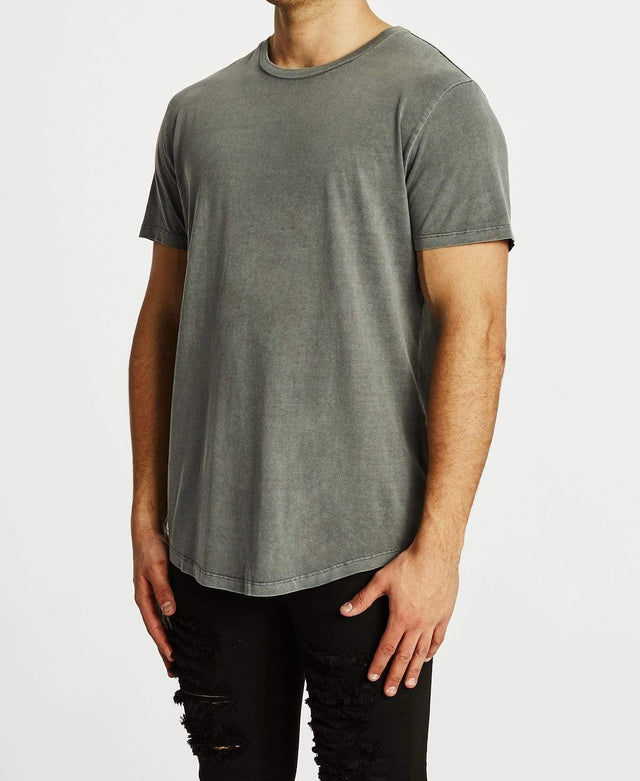 Sushi Radio Higher Baseball T-Shirt Steel Grey