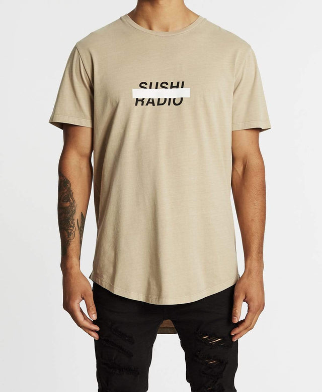 Sushi Radio Permanent Dual Scoop T-Shirt Pigment Nomad
