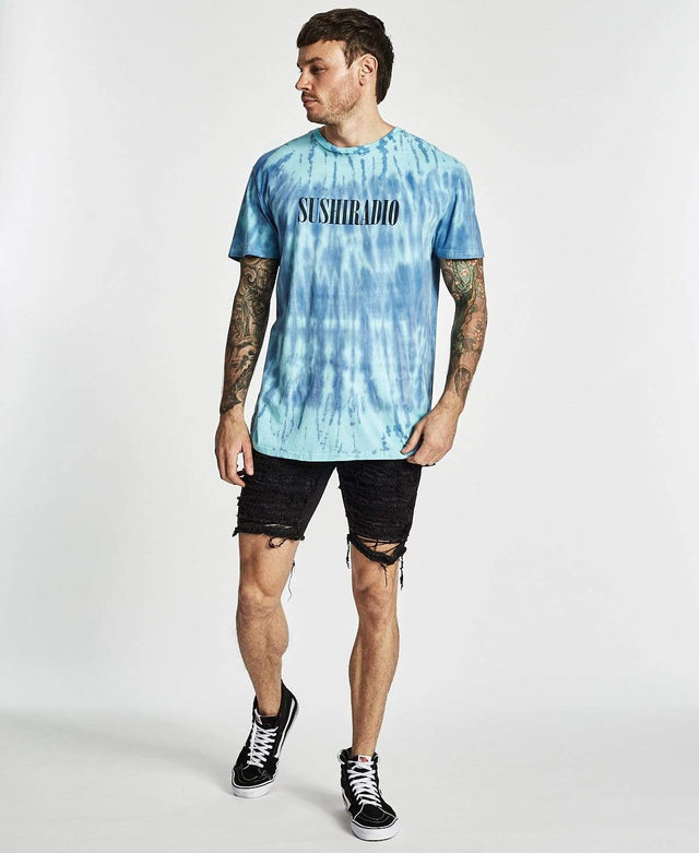 Sushi Radio Poison Relaxed Fit T-Shirt Tie Dye