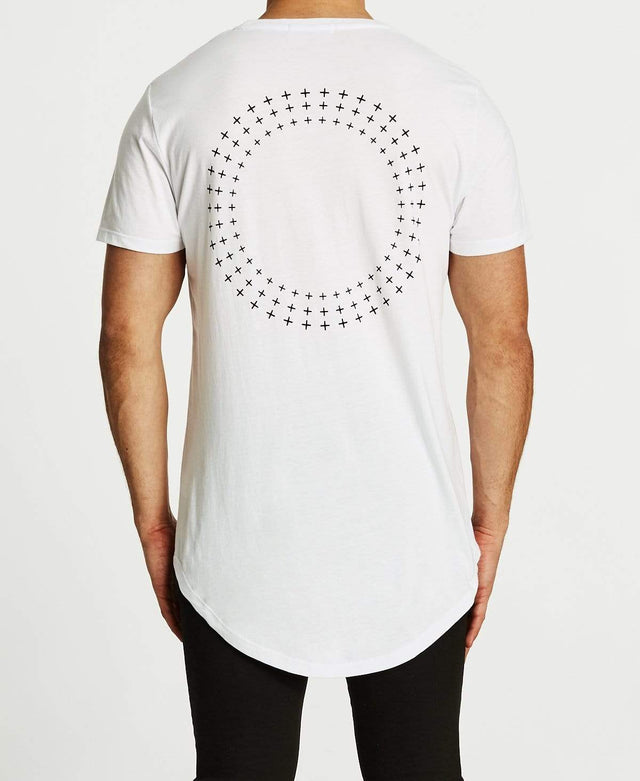 Sushi Radio Sphere Dual Curved T-Shirt White