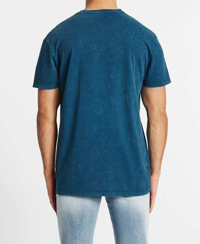 Sushi Radio Steeled Relaxed Fit T-Shirt Mineral Blue