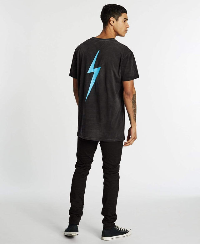 Sushi Radio Supernatural Relaxed Fit T-Shirt Metal Black