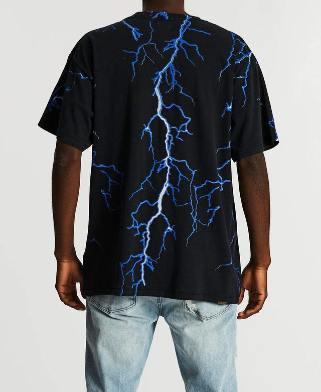 The people vs Storm Creeper Vintage T-Shirt Ultra Black