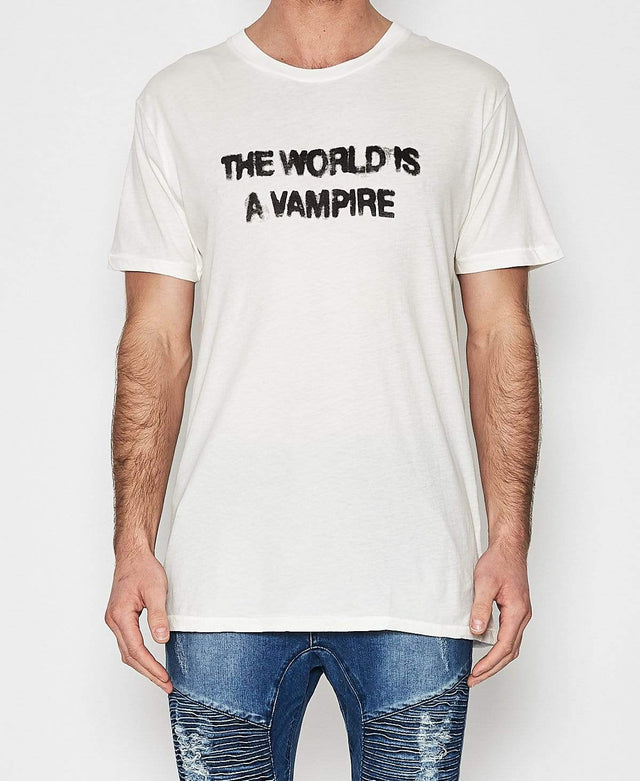 The People Vs Vampire T-Shirt Off White