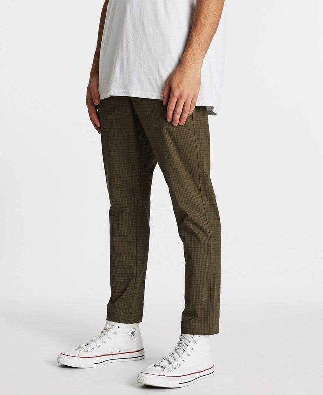 Thing Thing Axis Pant Khaki Check