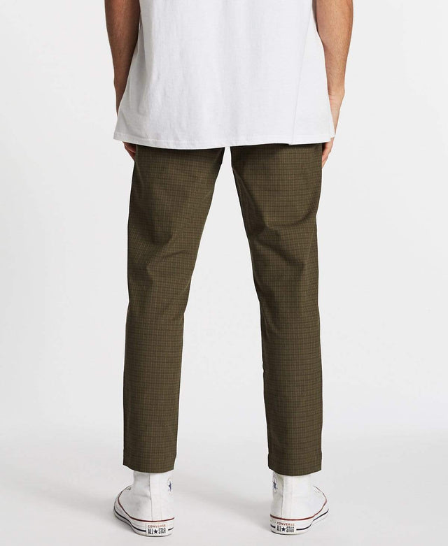 Thing Thing Axis Pant Khaki Check