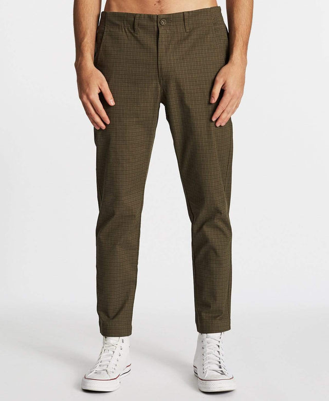Thing Thing Axis Pant Khaki Check