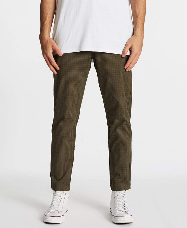 Thing Thing Axis Pant Khaki Check