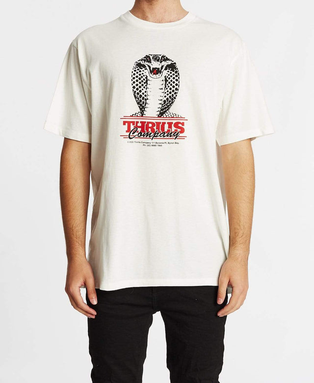 Thrills Bitten Merch Fit T-Shirt Dirty White
