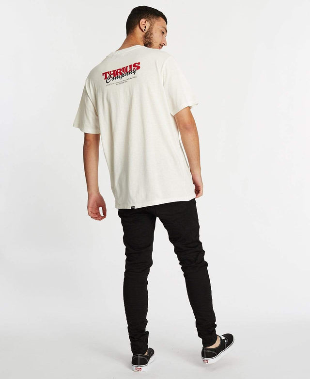 Thrills Bitten Merch Fit T-Shirt Dirty White
