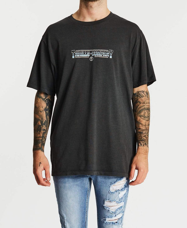 Thrills Diversion Merch Fit T-Shirt Merch Black