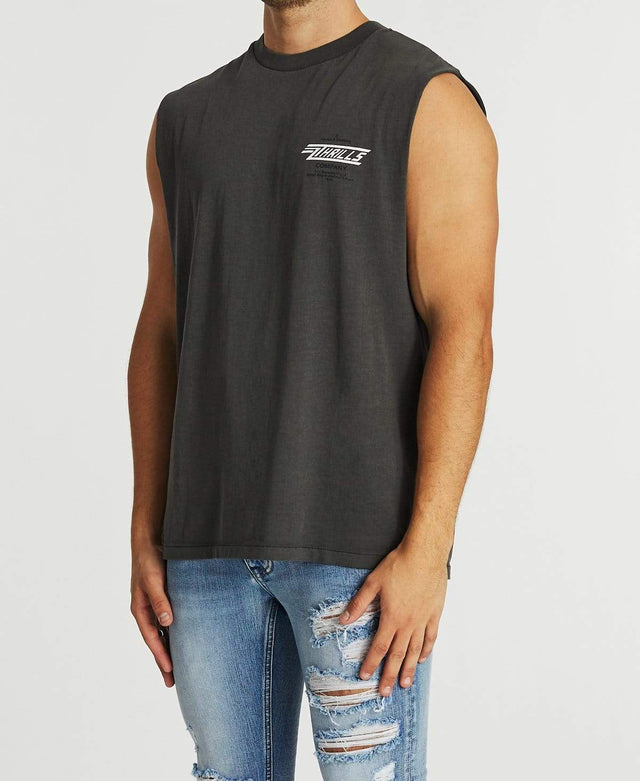 Thrills Hell Raisers Merch Fit Muscle Tee Merch Black