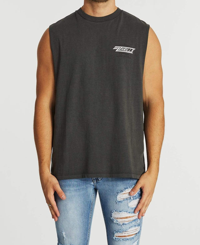 Thrills Hell Raisers Merch Fit Muscle Tee Merch Black