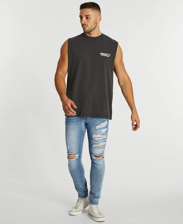 Thrills Hell Raisers Merch Fit Muscle Tee Merch Black