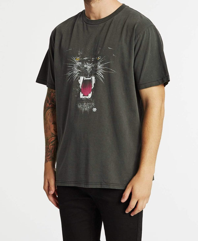 Thrills Jaguar Merch Fit T-Shirt Merch Black