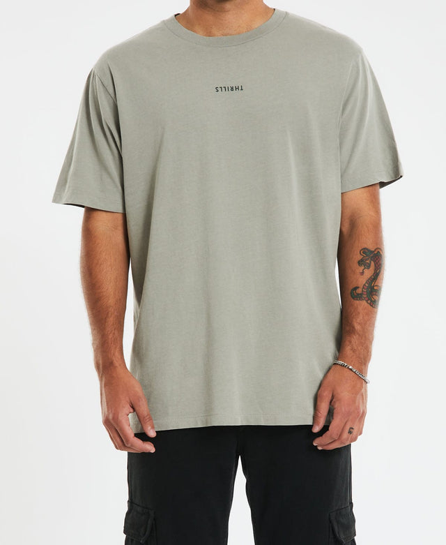 Thrills Minimal Thrills Merch Fit T-Shirt Fog Grey