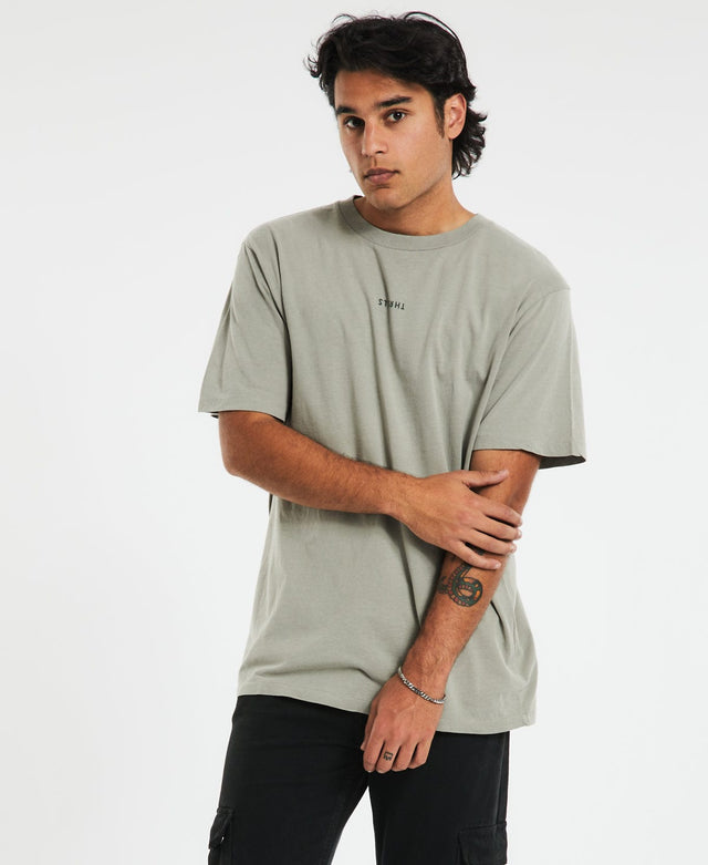 Thrills Minimal Thrills Merch Fit T-Shirt Fog Grey