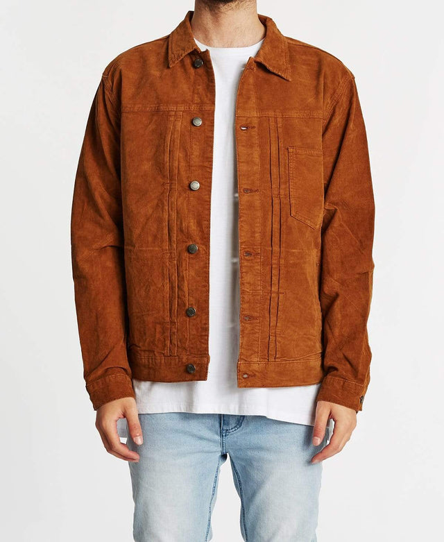 Thrills REC Jacket Mustang Brown