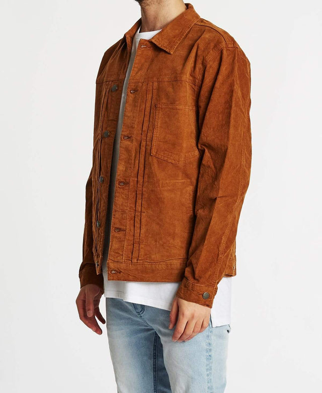 Thrills REC Jacket Mustang Brown