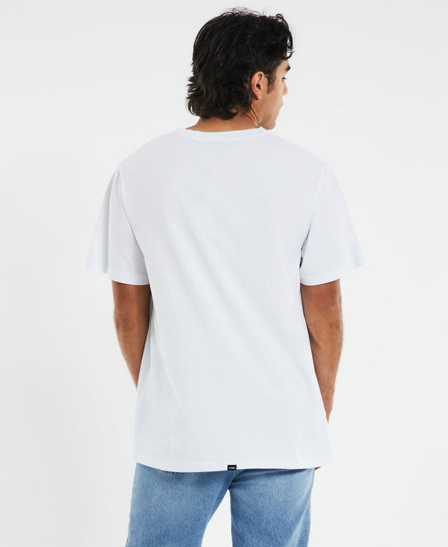 Thrills Spirituality Enlightenment Guaranteed Merch Fit T-Shirt White