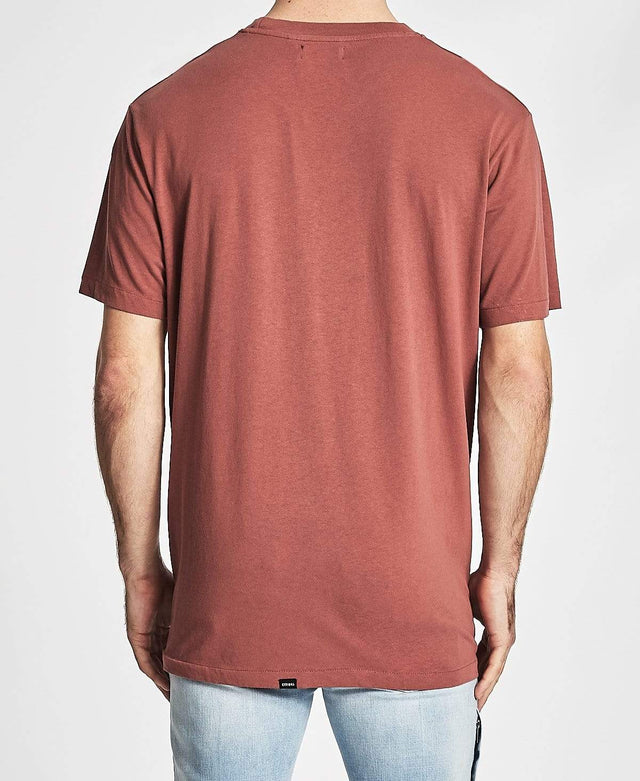 Thrills Up to Speed Merch Fit T-Shirt Faded Red