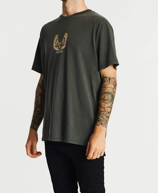 Thrills Wings of Steel Merch Fit T-Shirt Merch Black
