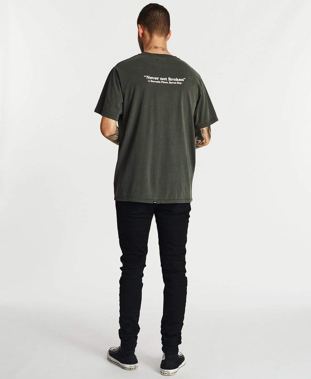 Thrills Wings of Steel Merch Fit T-Shirt Merch Black