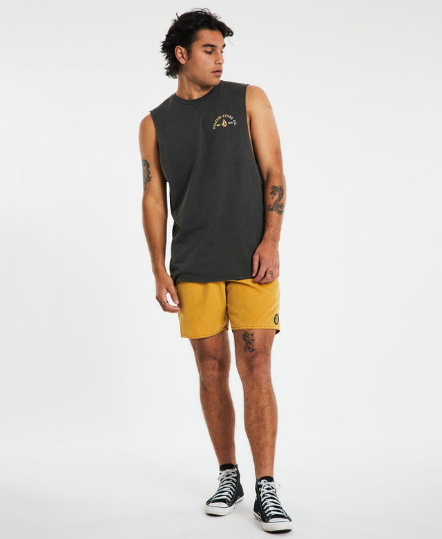 Volcom Archer Muscle Tee Black