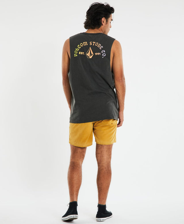 Volcom Archer Muscle Tee Black
