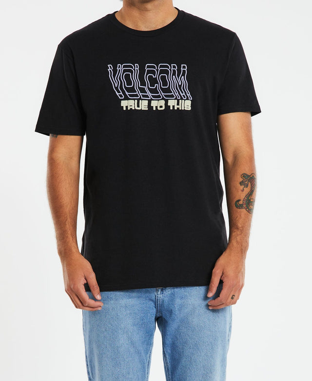 Volcom DOUBLE TAKE SST - Black BLACK