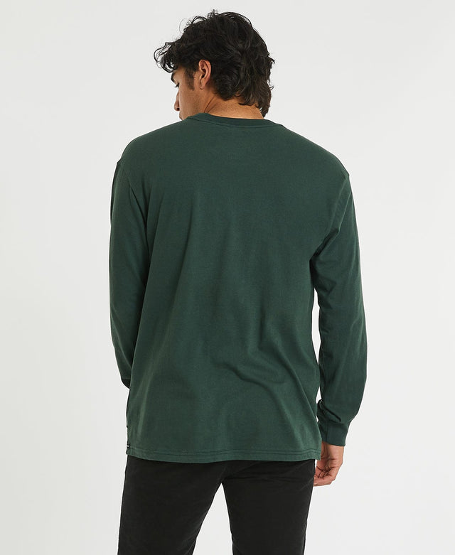 Volcom Skate Vitals Long Sleeve Shirt Cedar Green