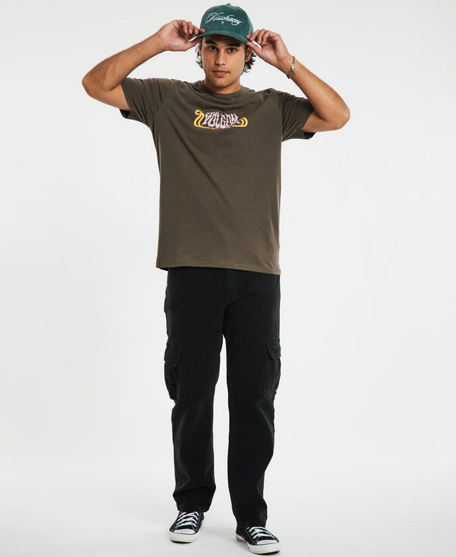 Volcom Subterraner T-Shirt Dark Brown