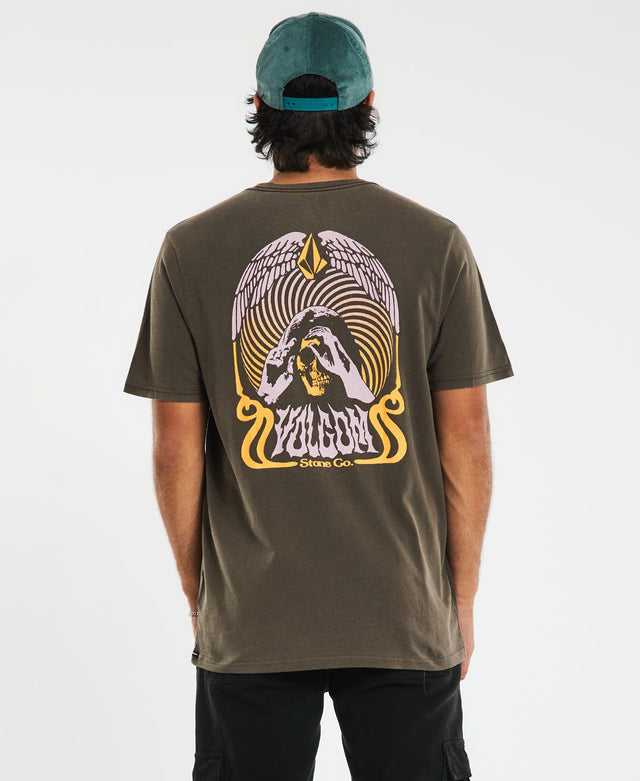 Volcom Subterraner T-Shirt Dark Brown