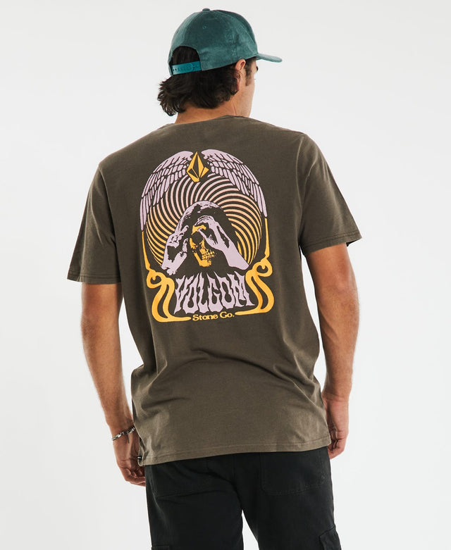 Volcom Subterraner T-Shirt Dark Brown