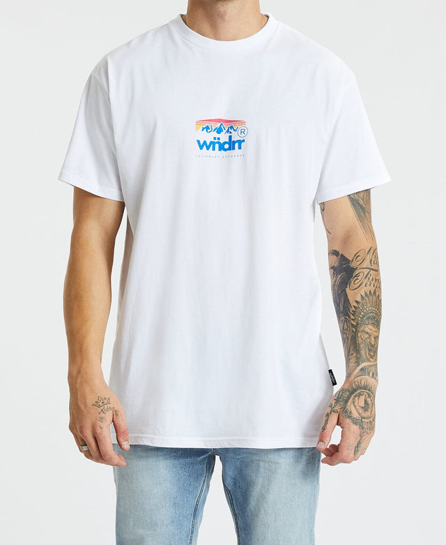 WNDRR Alpine Custom Fit T-Shirt White