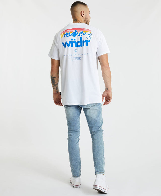 WNDRR Alpine Custom Fit T-Shirt White
