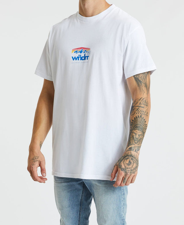 WNDRR Alpine Custom Fit T-Shirt White