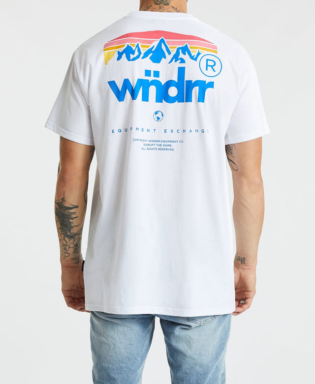 WNDRR Alpine Custom Fit T-Shirt White