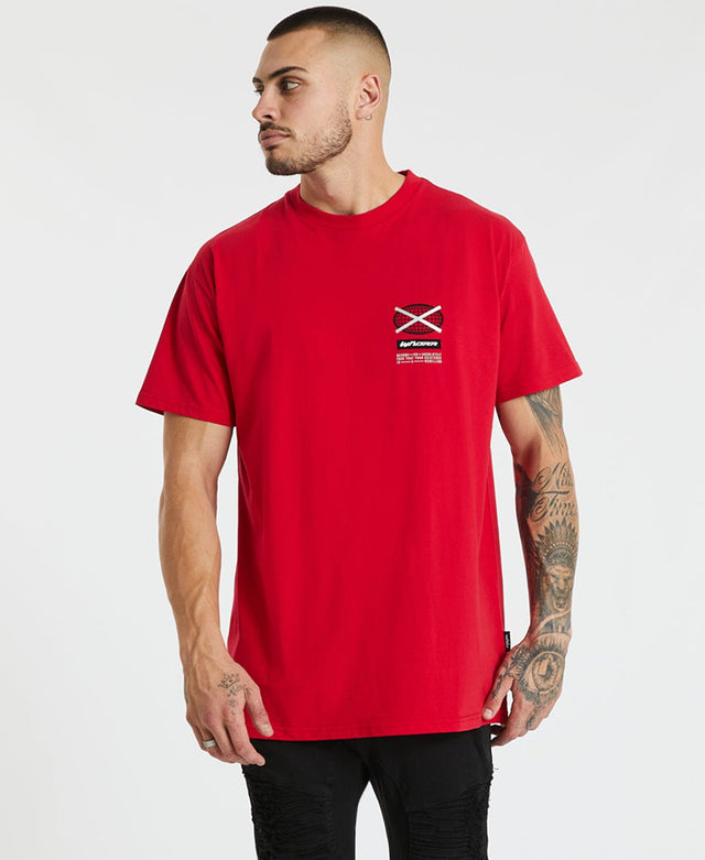 WNDRR Citadel Custom Fit T-Shirt Red