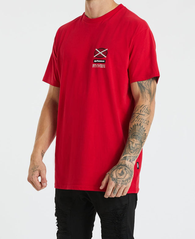 WNDRR Citadel Custom Fit T-Shirt Red