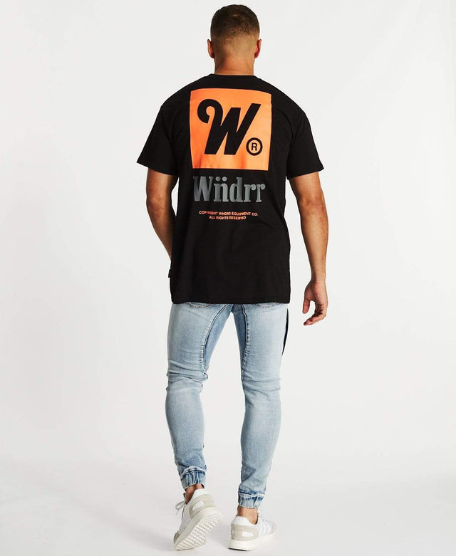 WNDRR Due Custom Fit T-Shirt Black